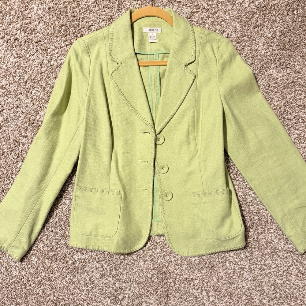 Harold's Light Green Blazer